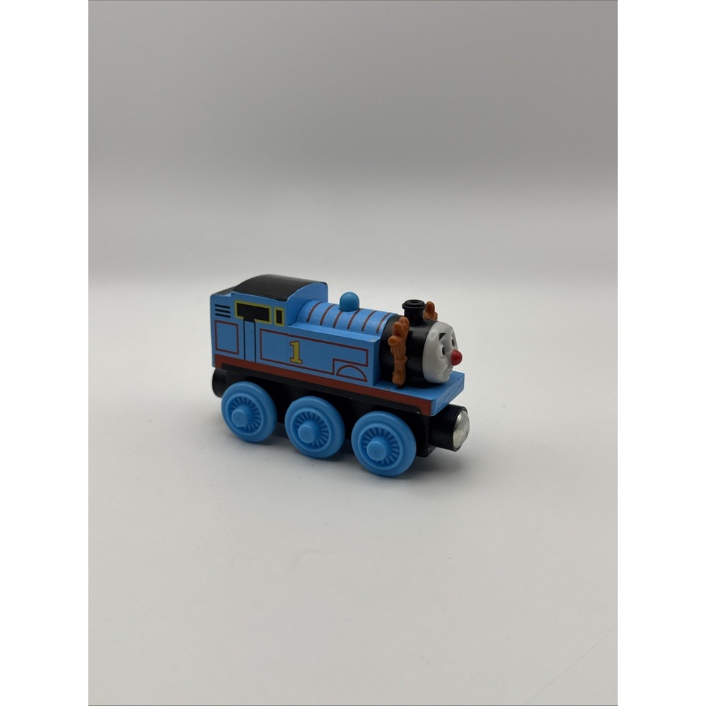 Thomas & Friends Wooden Railway Train Tank Santa's Little Engine Reindeer